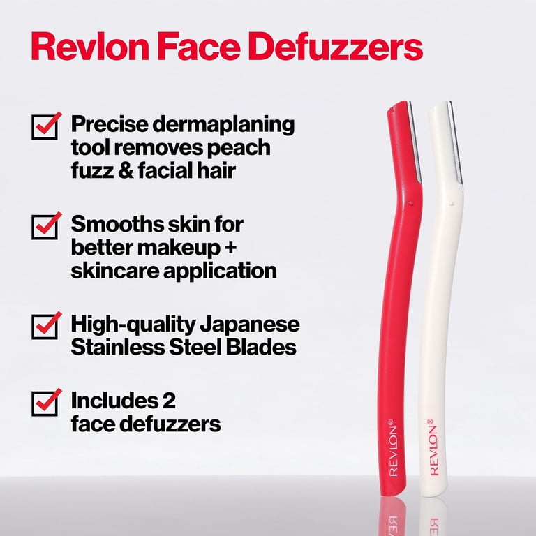 Revlon Dermaplaning Tool, Facial Razor & Hair Removal Tool, High