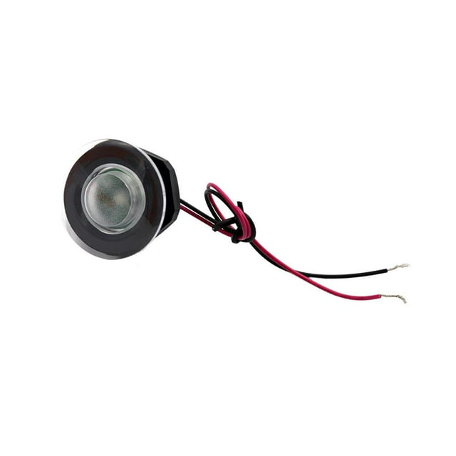 Almencla Red LED Boat Light Deck Step Stair Waterproof 12V Eyeball Lights Marine