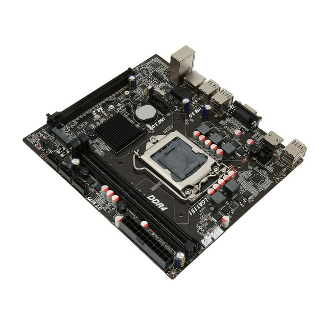 Placa base para PC ANGGREK transmisión máxima de 64 GB doble canal 32 GB/s LGA 1151 para escritorio