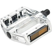 Wellgo B087 Pedals - Platform, Aluminum, 9/16, Silver
