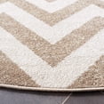 thumbnail image 4 of Safavieh Amherst Peronal Geometric Area Rug, Wheat/Beige, 7' x 7' Round, 4 of 9
