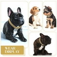 thumbnail image 5 of Diamond Dog Cuban Collar Metal Chain Walking Seat Belt Buckle Design Pet Cuban Collar Jewelry Accessories For Small Medium Large Dogs, 5 of 8