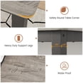 thumbnail image 7 of Danolapsi Modern Computer Desk,63 x 31.5 inch Large Office Desk Computer Table with Black Metal Frame,Modern Simple Style Gaming Desk,Sturdy Writing Workstation for Study,Home,Office, 7 of 7