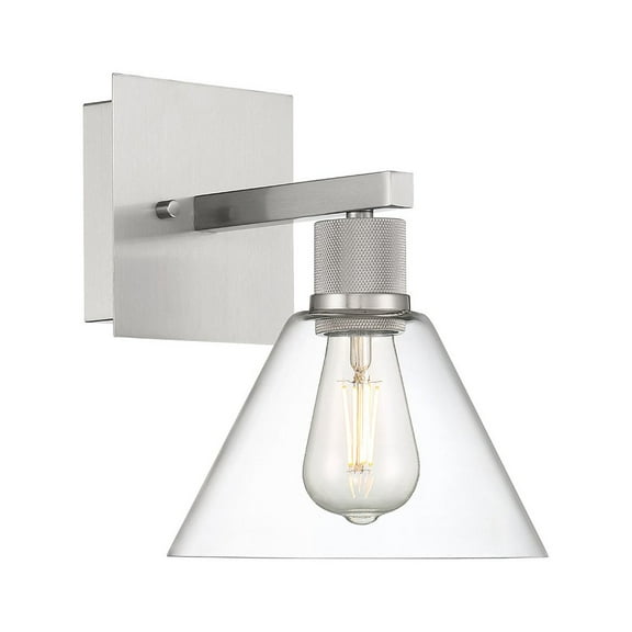 Access Lighting Martini LED Wall Sconce in Brushed Steel Color