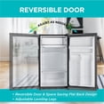 thumbnail image 5 of BLACK+DECKER BCRK32B Compact Refrigerator & Mini Fridge with Freezer, 3.2 cu. ft., Black, 5 of 7