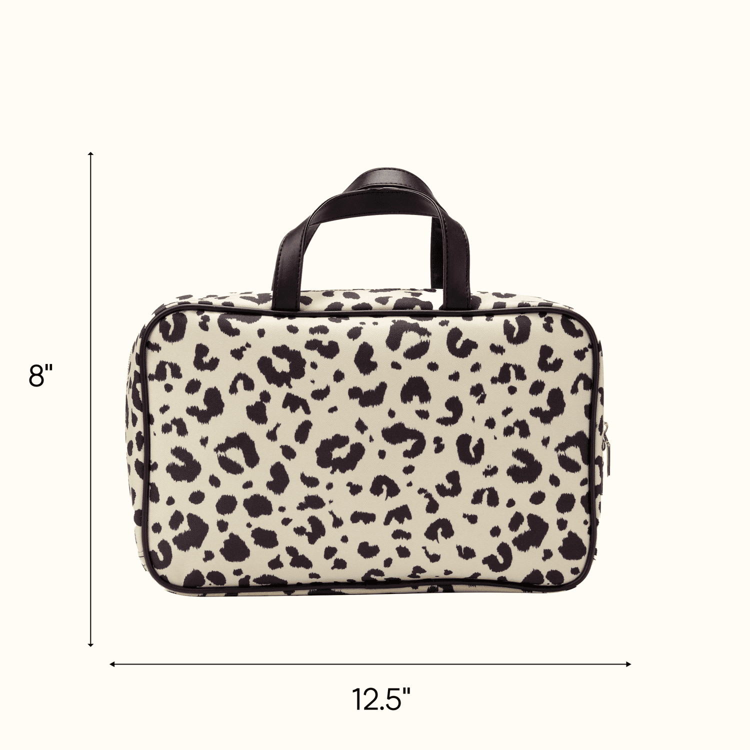 Conair Leopard Print Weekender Bag, Travel Bag with Luxe Gold-Tone Hardware and Roomy Interior