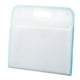 thumbnail image 2 of Carpeta de archivos portátil A4, bolsa para documentos, impermeable, clasificación, prueba de utilidad Azul, 2 of 9