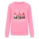 thumbnail image 4 of Pntutb suéter de cuello redondo con estampado navideño suelto de moda para mujer Pntutb Pntutb-5684, 4 of 7