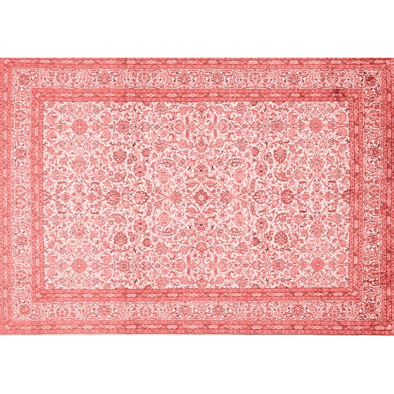 Ahgly Company Indoor Rectangle Persian Red Traditional Area Rugs, 3' x 5'