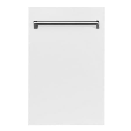ZLINE - 18" Compact Top Control Built-In Dishwasher with Stainless Steel Tub, 40 dBa - Stainless steel