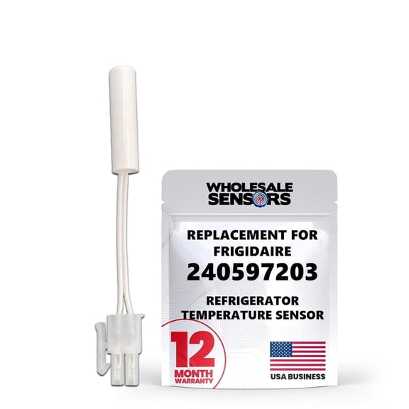 Frigidaire 240597203 Replacement Refrigerator Temperature Sensor 12 Month Warranty