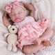 thumbnail image 2 of Muñeca Reborn Aori realista, realista, 50 cm, para niña dormida, 2 of 7