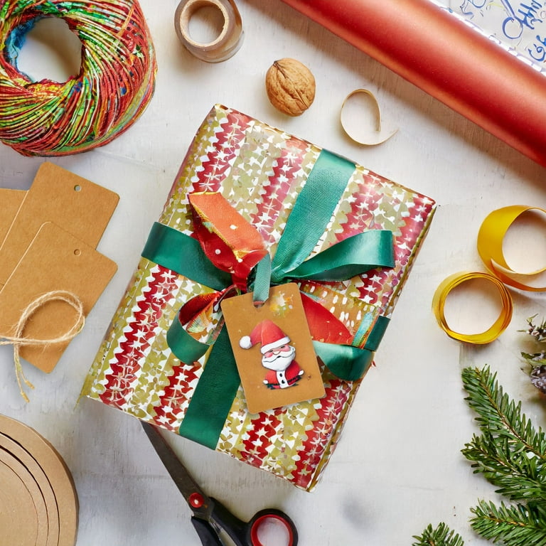 Christmas Hanging Kraft Tags With String Attachment 150 Bundle Twine For  Wooden Star Christmas Decorations From Munij, $9.88