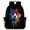 Bronze, variant on Football Soccer Backpack for Adults, Breathable Adjustable Strap Casual Daypack, Lightweight Multicolor Smoke Effects Work Laptop Backpack