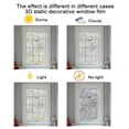thumbnail image 3 of Window Privacy Film, Frosted Removable Glass Covering for Bathroom, Opaque Static Cling Heat Control Door Sticker for Home Office Living Room, Non-Adhesive Matte, 3 of 8