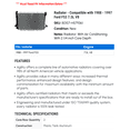 thumbnail image 2 of Radiator - Compatible with 1988 - 1997 Ford F53 7.5L V8 1989 1990 1991 1992 1993 1994 1995 1996, 2 of 2