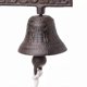 thumbnail image 4 of Vintage Garden Antique Doorbell, Vintage Large Cast Iron Wall Mounted Metal Doorbell,Suitable for Fa, 4 of 5