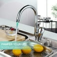 thumbnail image 4 of VONTER 3-Color LED Water Faucet Temperature Sensor - Fancy Gradient Thermal Detector Color Changing Faucet by Varied Water Temperature - Utility Sink Tap Replacement Part for Kitchen, Bathroom, 4 of 7