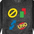 thumbnail image 3 of UNO Icons - Men's Crew Neck Fleece Pullover, 3 of 5