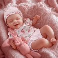 thumbnail image 1 of Muñeca Reborn Babeside realista de 30 cm con cuerpo suave para niña de 3 años o más, 1 of 7