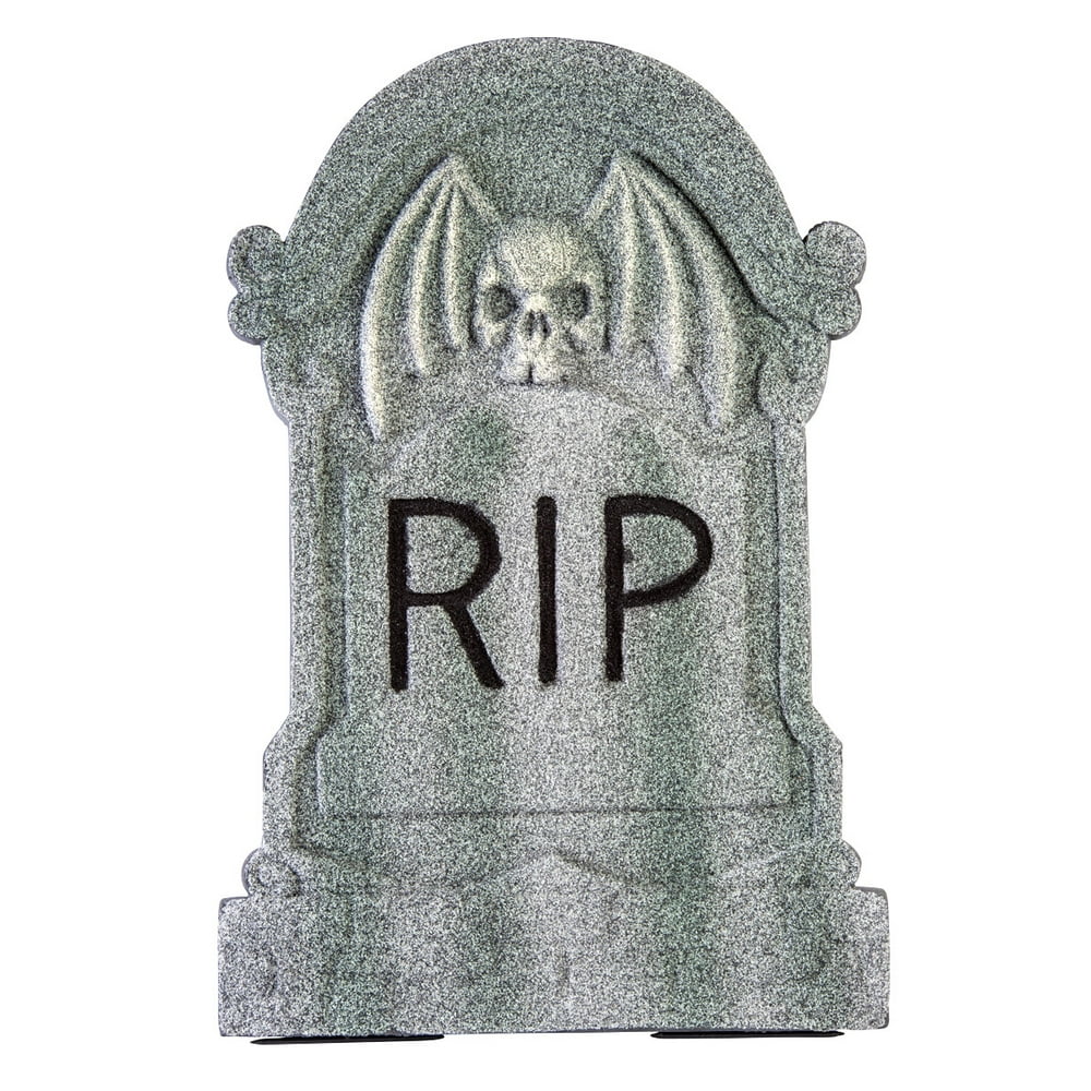 Winged Skull Tombstone - Walmart.com - Walmart.com