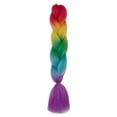 thumbnail image 1 of fastboy Gradient Color Women Braid Hair Large Braiding Hair Wigs High Temperature Fiber Synthetic Hair Extensions, 1 of 1