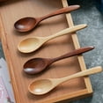 thumbnail image 4 of Grandest Birch Stirring Spoon Food Grade Smooth Surface Wood Handmade Cooking Stirring Spoon with Ergonomic Handle for Home Food G, 4 of 8