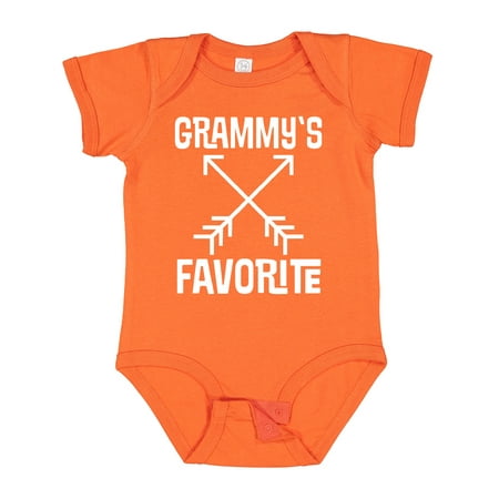 

Inktastic Grammys Favorite Grandson Childs Gift Boys or Girls Baby Bodysuit