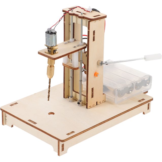 ORDDIART Kit de Mini Perceuse DIY 1 Ensemble Miniature pour Voyage Forme Compacte Perceuse Électrique