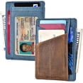 thumbnail image 2 of LAICAIW Slim Wallet RFID Front Pocket Wallet Minimalist Secure Thin Credit Card Holder, 2 of 6
