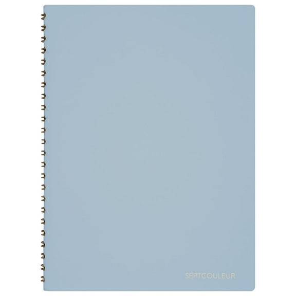 Maruman Septcouleur Lab Notebook, (A5) 3mm Square Grid, 100 Sheets, Clear Sky Blue