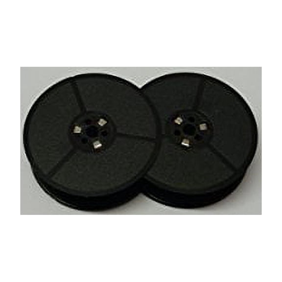 Swartz Ink Products-Ricomac Rover 1000, Rover 2000 and Rover 5000 Typewriter Ribbon, Compatible, Black, Twin Spool