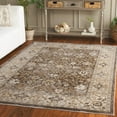 thumbnail image 2 of SAFAVIEH Hazel Henley Oriental Area Rug, Brown/Ivory, 5'3" x 7'6", 2 of 11