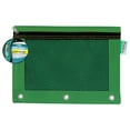 thumbnail image 4 of Promarx 3 Ring Pencil Pouch With Mesh Window, 10" x 7.5", Assorted Colors, Pack of 12, 4 of 6
