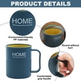 thumbnail image 3 of Bicolor wash cup Household toothbrush gargle Plastic thickened toothbrush cup with handle, 3 of 5