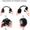 thumbnail image 6 of Women's Winter Adjustable Knitted Ear Muffs With Faux Furry Outdoor Ear warmers, 6 of 6