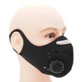 thumbnail image 2 of Mascarilla Bucal Adultos con Válvula Filtro de Carbón Activo Seguridad Ajustable, 2 of 8