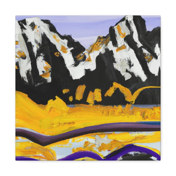 Majestic Mountain Vistas - Canvas