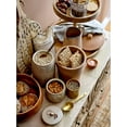 thumbnail image 2 of Bloomingville Gold Stainless Steel Measuring Spoons (Set of 6), 2 of 4