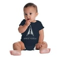 thumbnail image 6 of US Space Force Classic Military Logo Romper Boys or Girls Infant Baby Brisco Brands 12M, 6 of 7