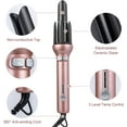 thumbnail image 2 of Automatic Rotating Curling Iron, One-Click Hair Curler with Ceramic Barrel & 4 Temp Settings, Auto Spin Wand for Effortless, Tangle-Free Curls, Beginner Friendly, 2 of 9