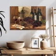 thumbnail image 3 of Elephant Stock Vintage Red Wine Wall Art - Horizontal Canvas Wall Art - Dining Room Wall Decor - Food And Drink Canvas - Brown And Red Decor By Albena Hristova - 24" x 16", 3 of 8