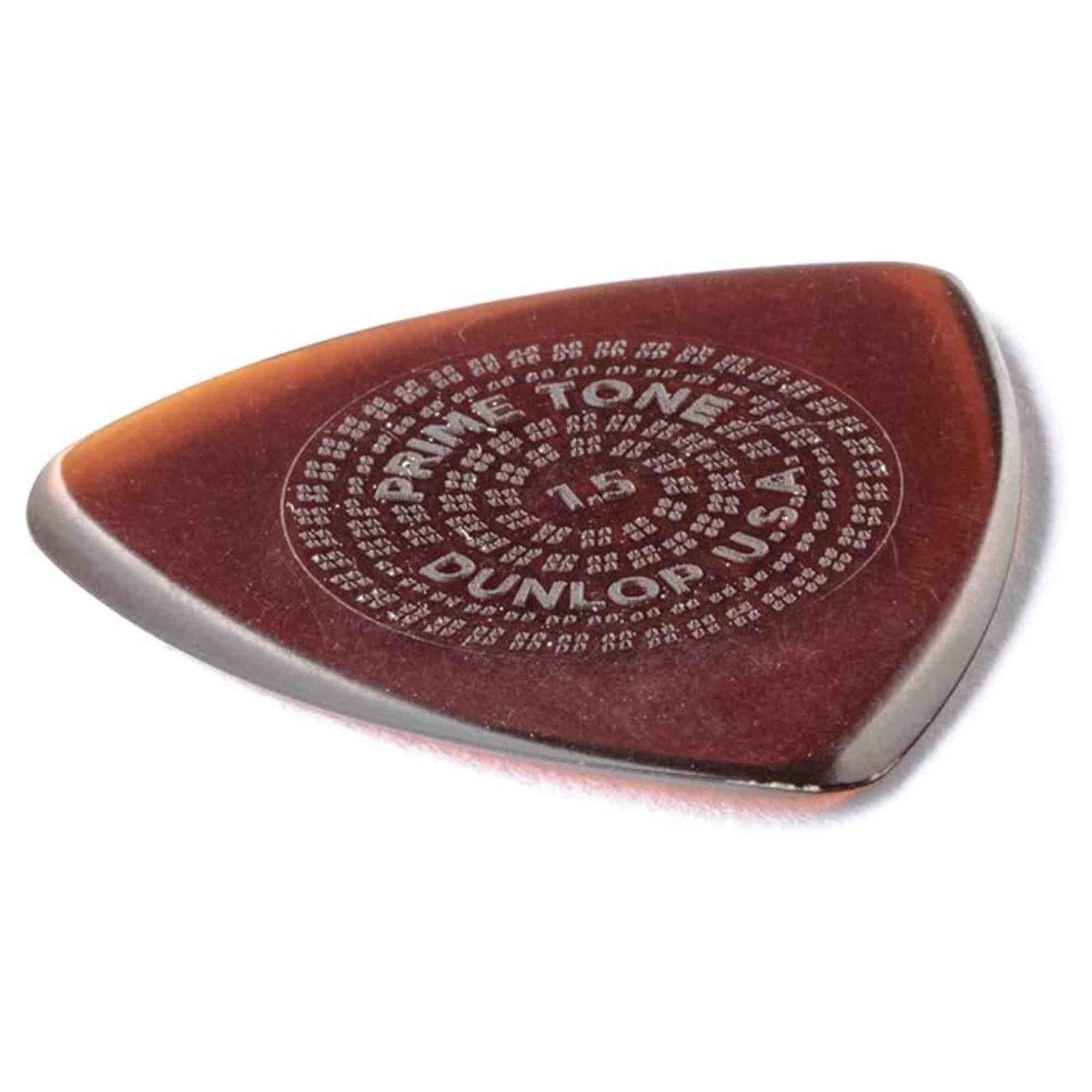 Dunlop Primetone Triangle 1.5mm Sculpted Plectra (Grip) - 12 Pack
