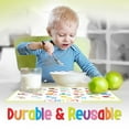 thumbnail image 2 of Merka Kids Placemats For Dining Table Placemats For Kids Toddler Placemats For Dining Table Set of 4 Wipeable Non-Slip Silicone Mats, 2 of 7