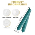 thumbnail image 3 of Kdxio Teal Color Graduation Stole Class, Graduation Sash, Unisex Adult 36" Academic Commencements-Sharp Corner, 3 of 7