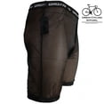 thumbnail image 4 of THE SINGLE TRACKER - Mountain Bike Cargo Shorts with secure pockets, baggy fit, and dry-fast wicking - from Urban Cycling Apparel (3XL, W/Antibacterial G-Tex Padded Undershorts), 4 of 4