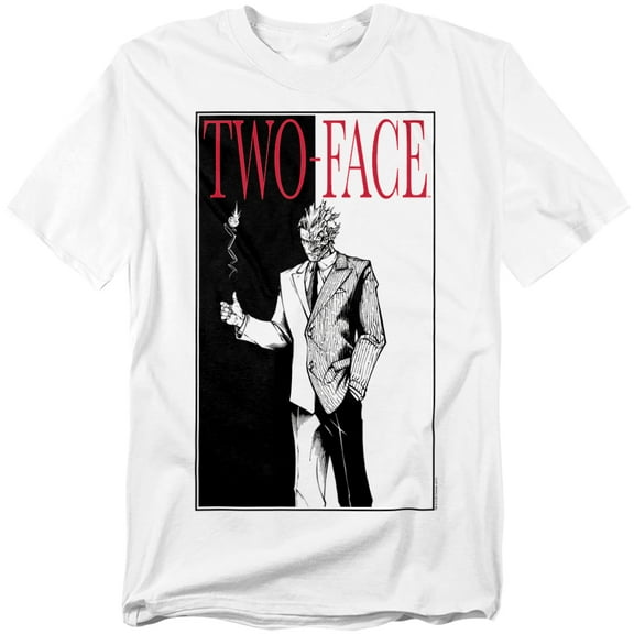 Batman T-Shirt Two Face Unisex Graphic Tee For Men & Women