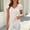 *White, variant on ClodeEU Women's V Neck Cotton Short Sleeve T Shirt ,Casual Solid Color Slim Fit Tee Black,Women's Plus L