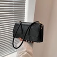 thumbnail image 4 of Nueva moda de primavera, bolso de un solo hombro para las axilas, pequeño bolso de moda, bolso de PU para las axilas, negro, 4 of 5