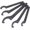38-42, variant on CHook Spanner Wrench Set, High Carbon Steel, HeatTreated, Hand Tool Kit for Motorcycle Shock Adjustment (68-72)